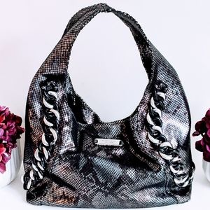 Michael Kors Metallic Snakeskin Bag
